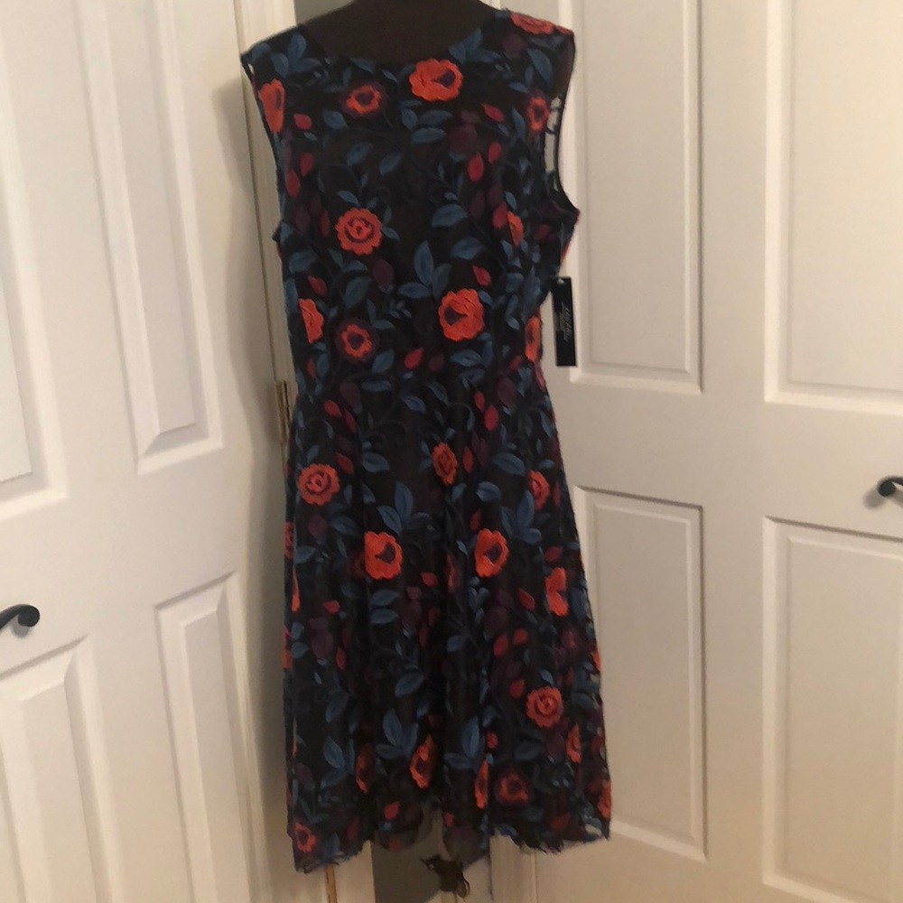 Beautiful Embroidery overlay dress